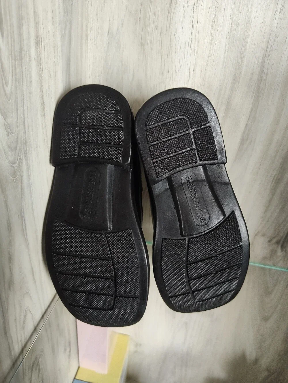 Deer Stags Black Slip-On Kids Dress Loafers SZ 1.5 New In Box